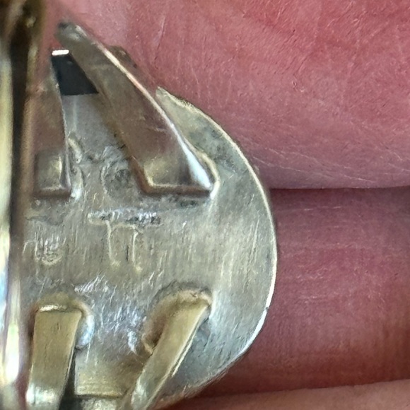 Vintage Tom Taylor Turquoise Native American Sterling Silver  Ring - Picture 6 of 7